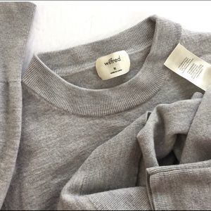 Aritzia Wilfred | Soft Merino Wool Crop Sweater